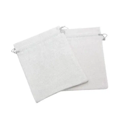 Woreczki jutowe szare 20x15cm 2szt - Penword