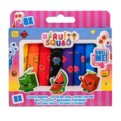 Pachnące mini pisaki 8 szt. FRUITYSQUAD - Canenco