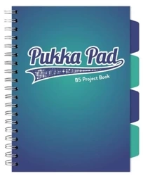 Kołozeszyt Pukka Pad B5 Project Book Blue morski - Pukka Pads