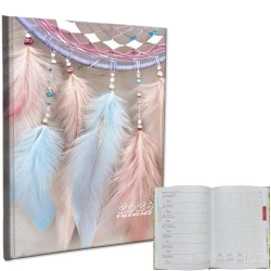 Kalendarz 2026 A5 tygodniowy notatka Łapacz Pastel - EV-Corp