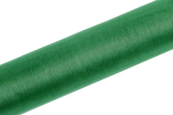 Organza Gładka sz. zieleń 0,16x9m - PartyDeco