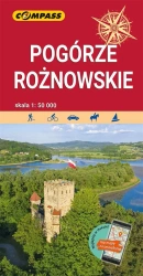 Mapa turystyczna - Pogórze Rożnowskie w.2022 - praca zbiorowa