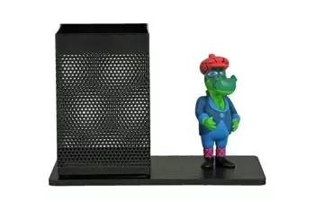 Przybornik biurkowy z figurką: Smok Wawelski - Tisso Toys