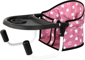 Siedzisko stołowe dla lalek różowe - Bayer Design