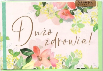 Karnet B6 Serdeczne życzenia - Pan Dragon