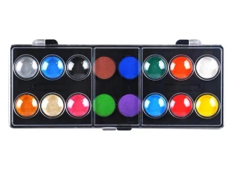 Farby akwarelowe 23mm 16 kolorów - MFP