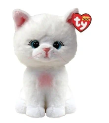 Boos Amelia - biały kot 15cm - TY