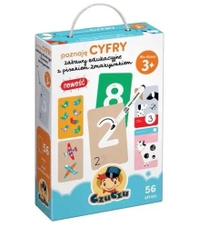 CzuCzu Poznaję cyfry. Zabawy edukacyjne z pisakiem - opracowanie zbiorowe