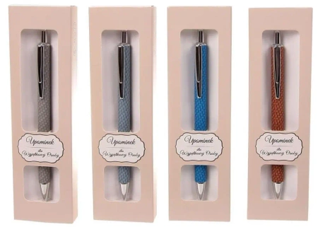 Długopis Rattan w etui GB mix - Cresco