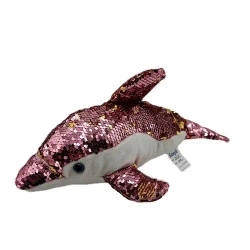 Delfin cekiny różowy - Smily Play