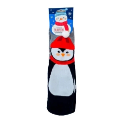 Skarpetki z pomponami Pingwin - MCD