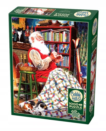 Cobble Hill Puzzle 1000 el. Kocyk Świętego Mikołaja