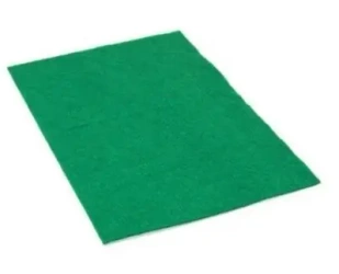 Filc dekoracyjny ciemnozielony 20x30cm 10szt - Penword