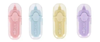 Korektor w taśmie mini 5mmx6m mix (12szt) STRIGO