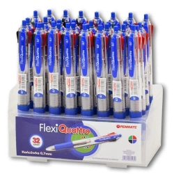 Długopis Flexi Quattro czterokolorowy (32szt) - Penmate