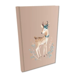 Notes A5 kratka Soft Touch Woodland Jelonek - EV-Corp