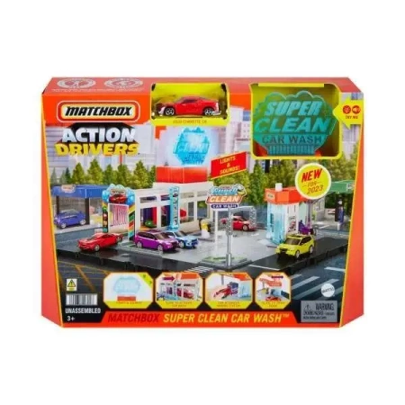 Matchbox Action Drivers Myjnia samochodowa - Mattel