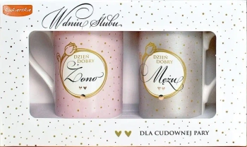 Kubek komplet Q Ślub - Kukartka