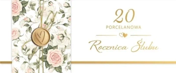 Karnet Rocznica Ślubu 20 - Armin Style
