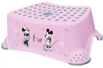Podest antypoślizgowy Minnie pink