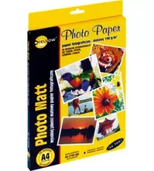 Papier Fotograficzny Matowy 4m190 A4 190 g Yellow One 50 Ark.