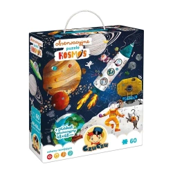 CzuCzu Obserwacyjne puzzle Kosmos 4+ - Praca Zbiorowa