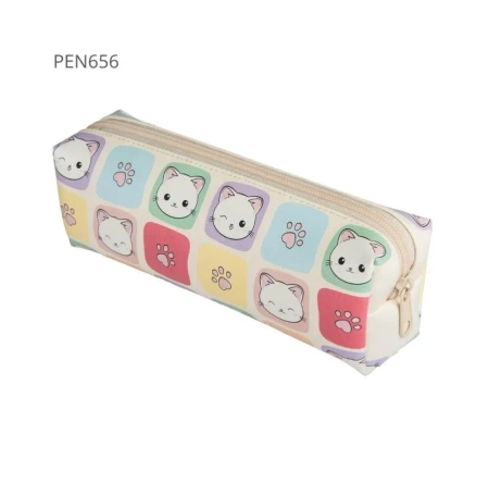 Piórnik jednokomorowy okrągły Kotki - Pajacyk