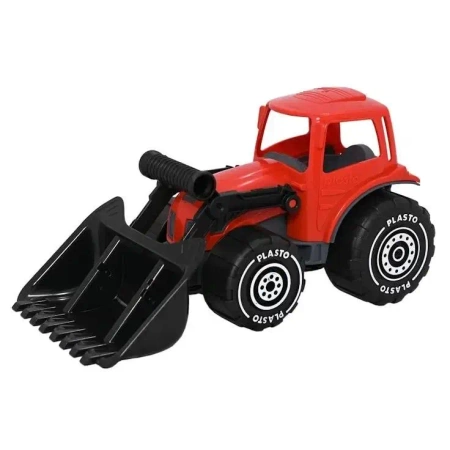 Koparka 32cm czerwona - Plasto