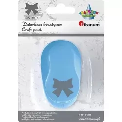 Dziurkacz z motywem 25mm kokarda - Titanum