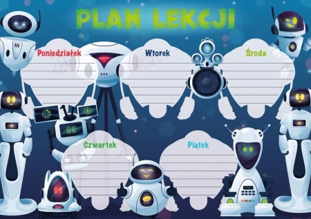 Plan lekcji A5 - Roboty - Henry