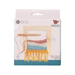 Zestaw kreatywny krosno kwadrat ramka do tkania - MICKI