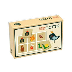 Lotto Gra Planszowa dla Dzieci Little Woodies - Barbo Toys
