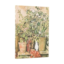 Kalendarz książkowy mini 2026 Cezannes Terracotta - Paperblanks