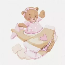 Malowanie po numerach - Rozkładając skrzydła 30x30 - Ideyka