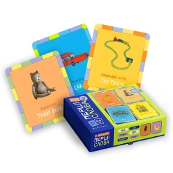 Zestaw kart. Kolekcja dziecka. Pierwsze słowa w.UA - praca zbiorowa