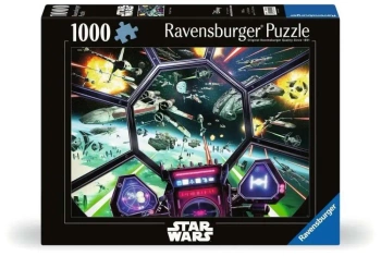 Puzzle 1000 Star Wars TIE Fighter Cockpit - Ravensburger