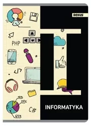 Zeszyt A5/60K kratka Informatyka (5szt) - Beniamin