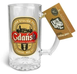 Kufel I love Poland Gdańsk 500ml - Pan Dragon