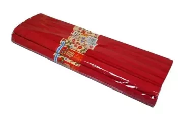 Bibuła marszczona 08 ciemnoczerwona (10szt) - Schemat