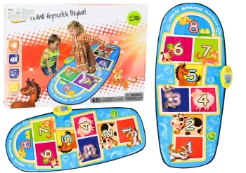 Mata taneczna interaktywna 8 melodii - Leantoys