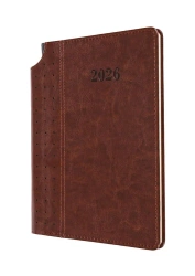 Terminarz 2026 tygod. A5 perforowany grzbiet MIX - Artsezon