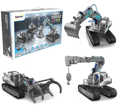 Dźwig koparka hydrauliczna 3w1 - Trifox