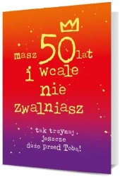 Karnet Urodziny 50 K. B6-1915 - Pan Dragon