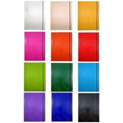 Teczka A4 skrzydłowa z gumką grzbiet okrągły MIX - Ziemia Obiecana