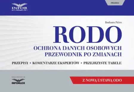 eBook RODO. Ochrona danych osobowych. - Barbara Pióro