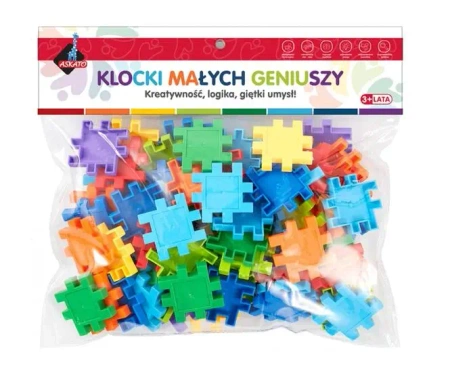 Klocki puzzle 75 elementów - Askato