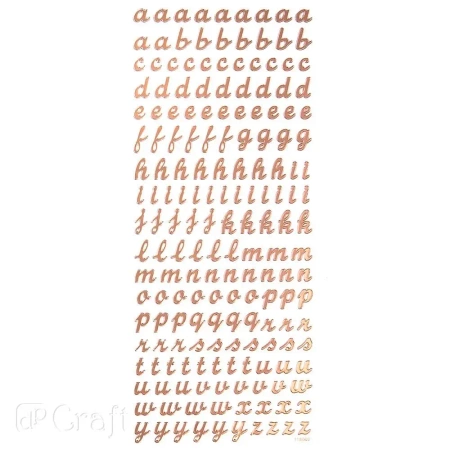 Naklejki alfabet 168szt - Dalprint dpCraft