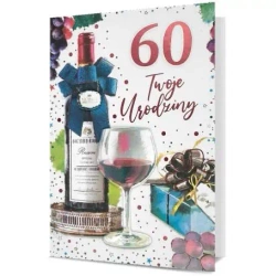 Karnet B6 Urodziny (wymienne cyfry) - Pan Dragon