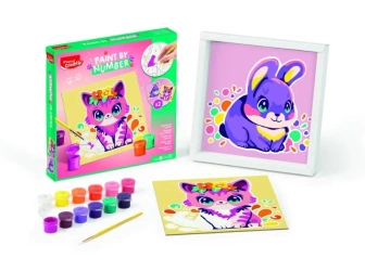 Creativ malowanie po numerach kotek/króliczek - Maped