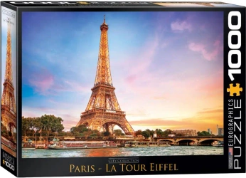 Puzzle 1000 Paris La Tour Eiffel 6000-0765 - Eurographics